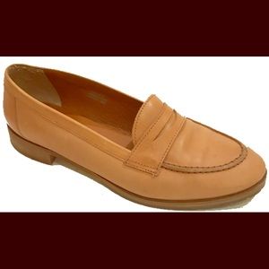 Madewell camel loafers